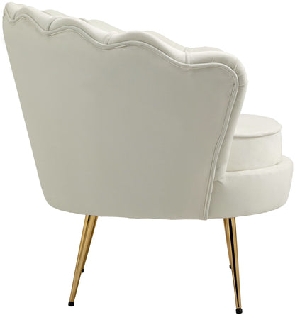 Alessio Cream Velvet Chair C