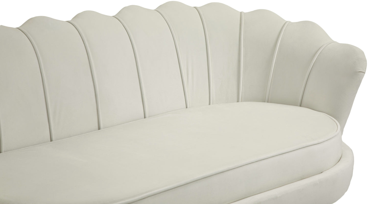 alessio cream velvet sofa s