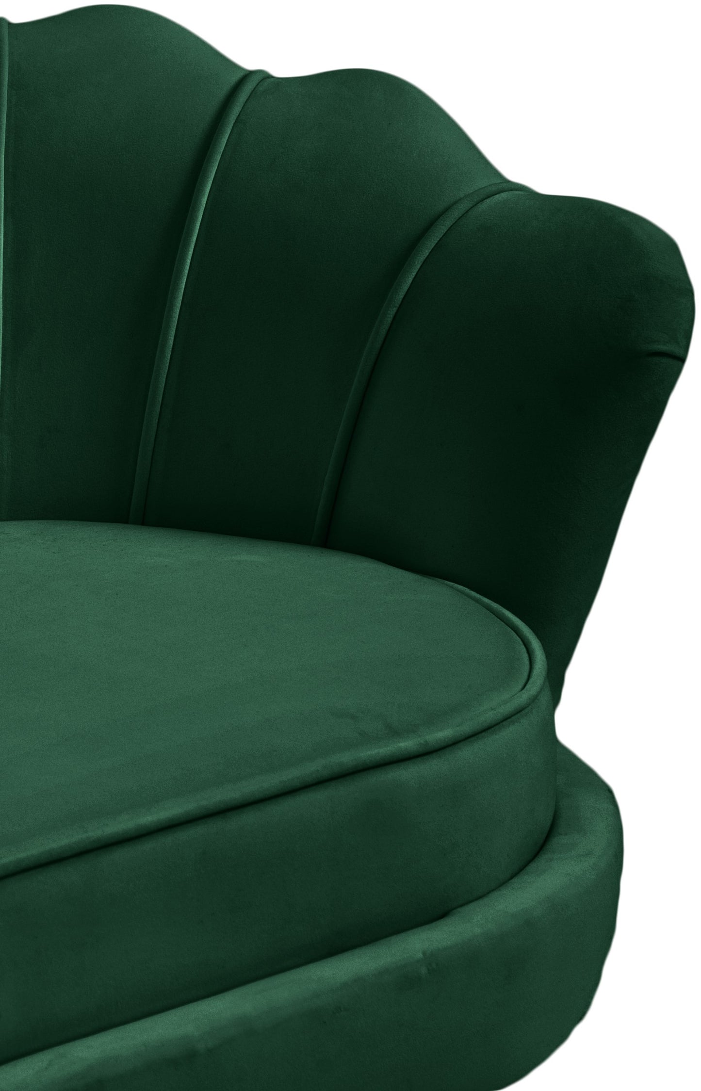 alessio green velvet chair c