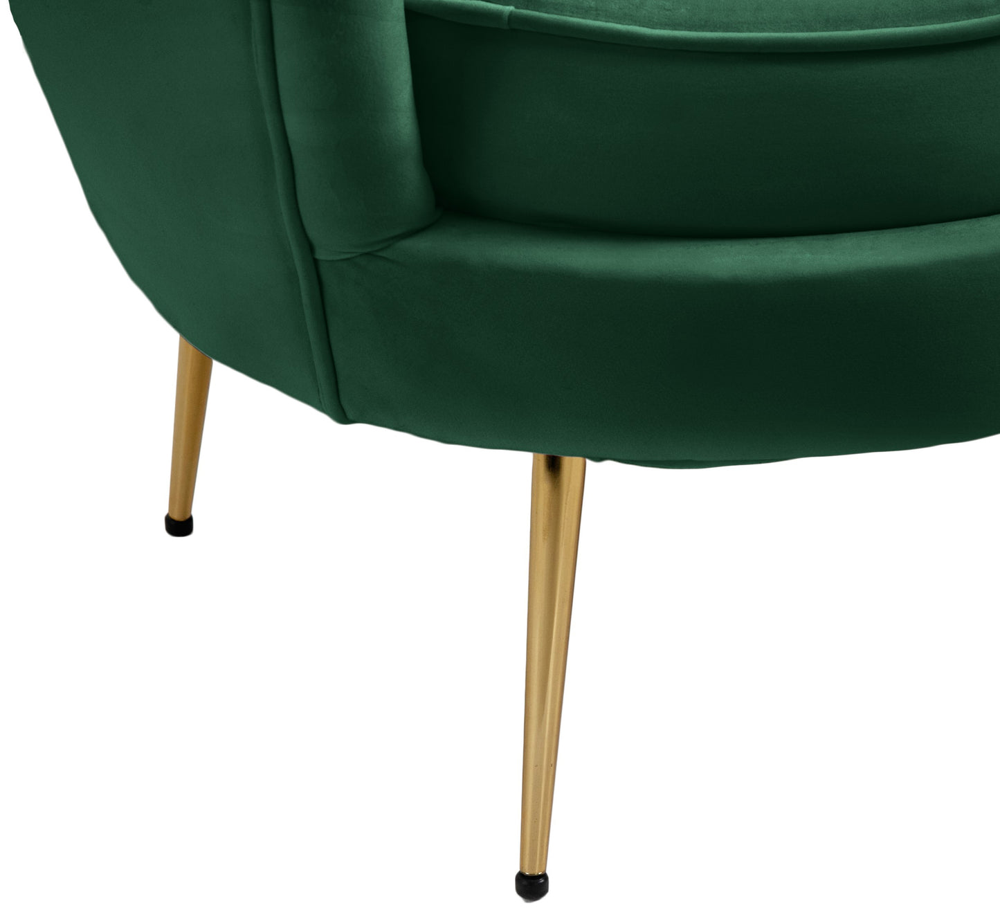 alessio green velvet chair c