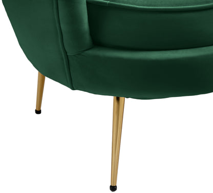 Alessio Green Velvet Chair C