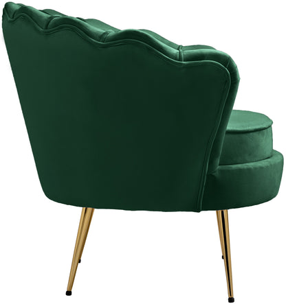 Alessio Green Velvet Chair C