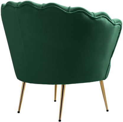 Alessio Green Velvet Chair C