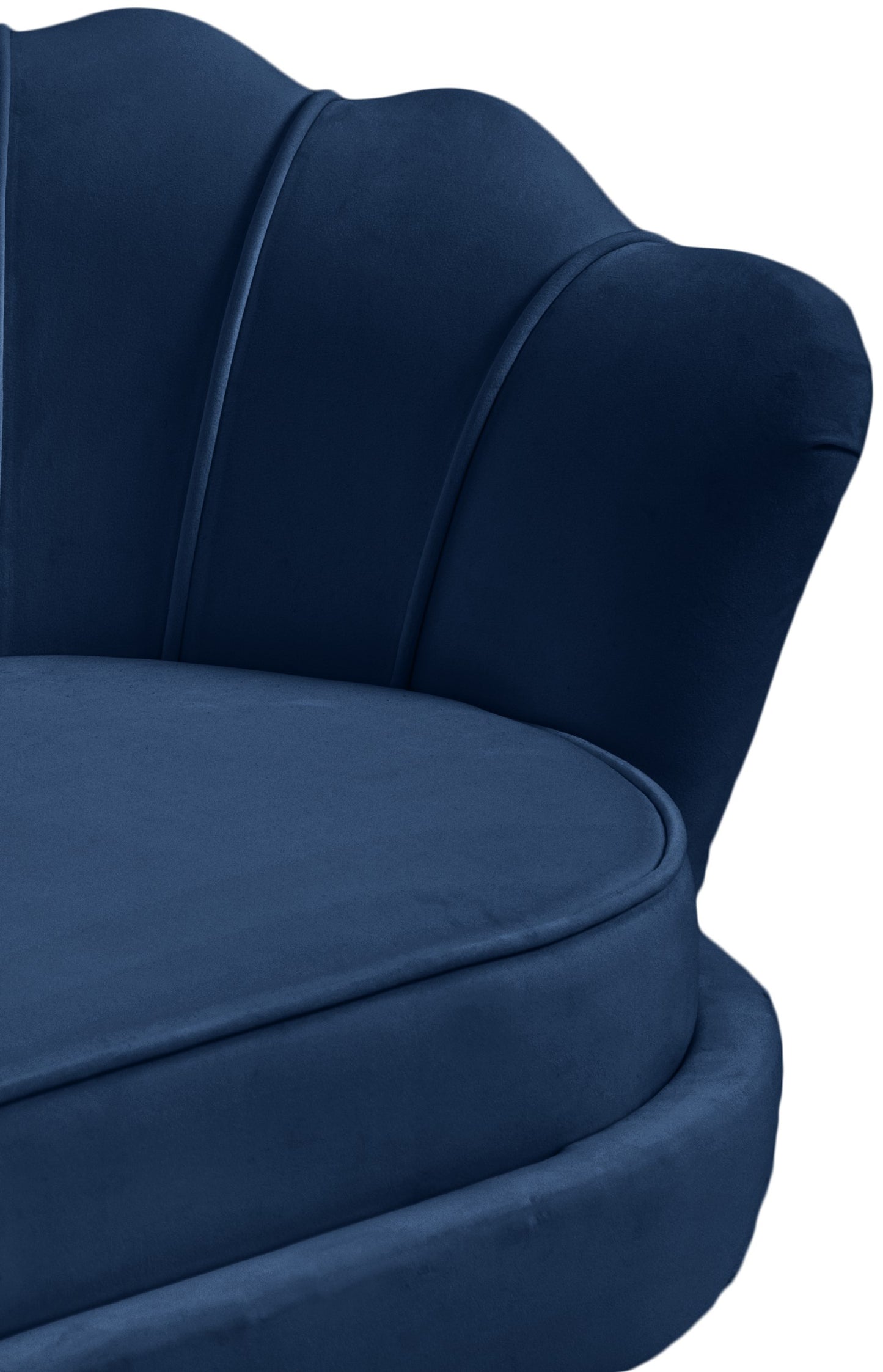 alessio navy velvet chair c