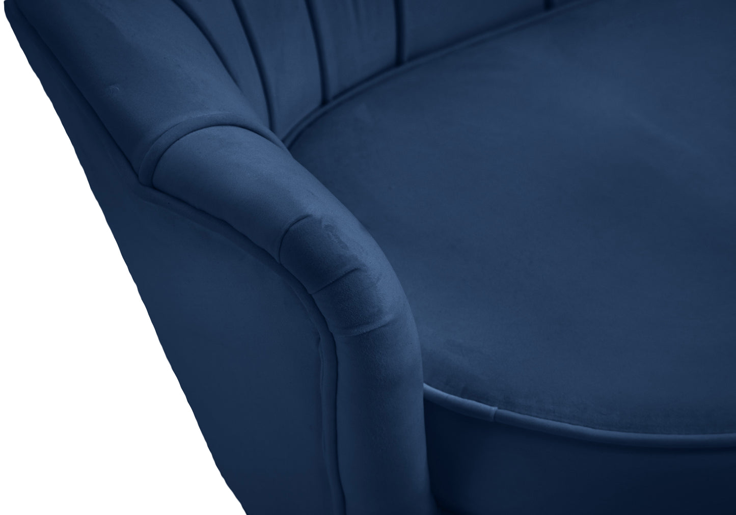 alessio navy velvet chair c