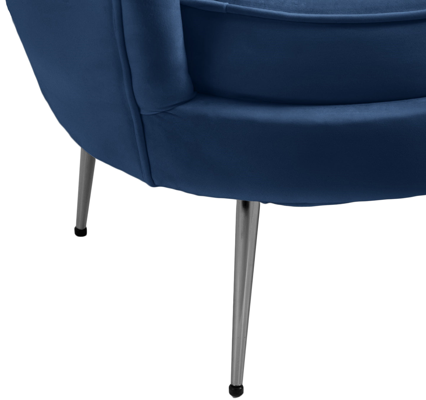 alessio navy velvet chair c