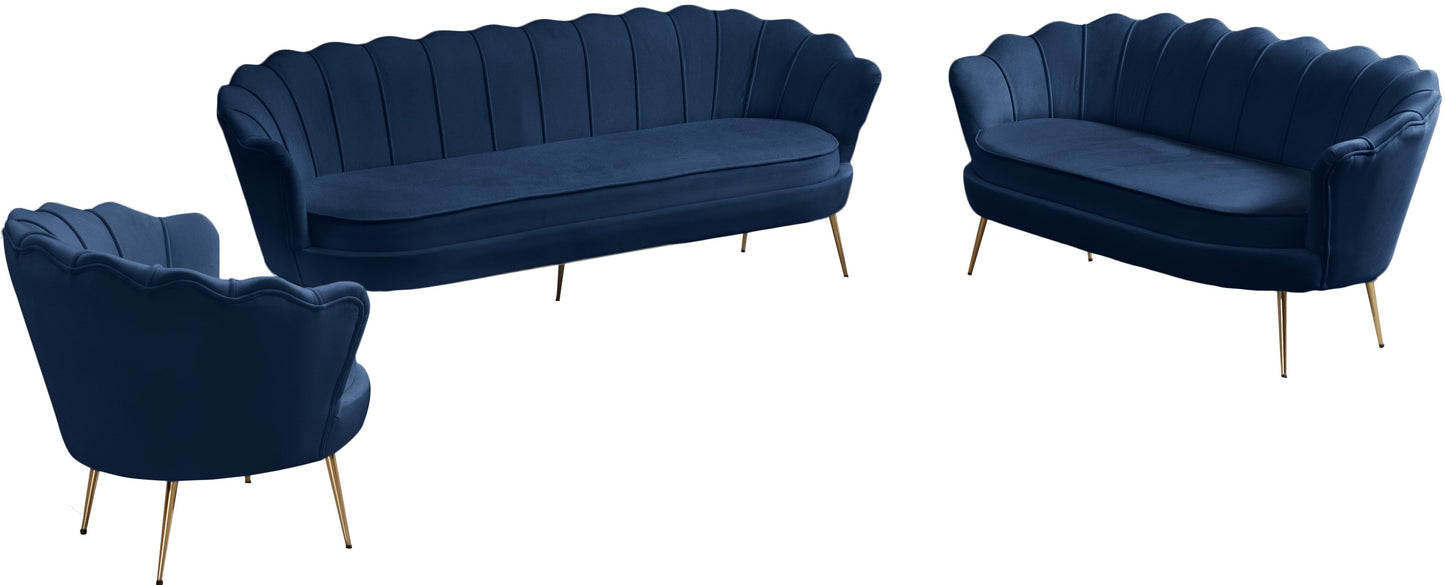 alessio navy velvet chair c