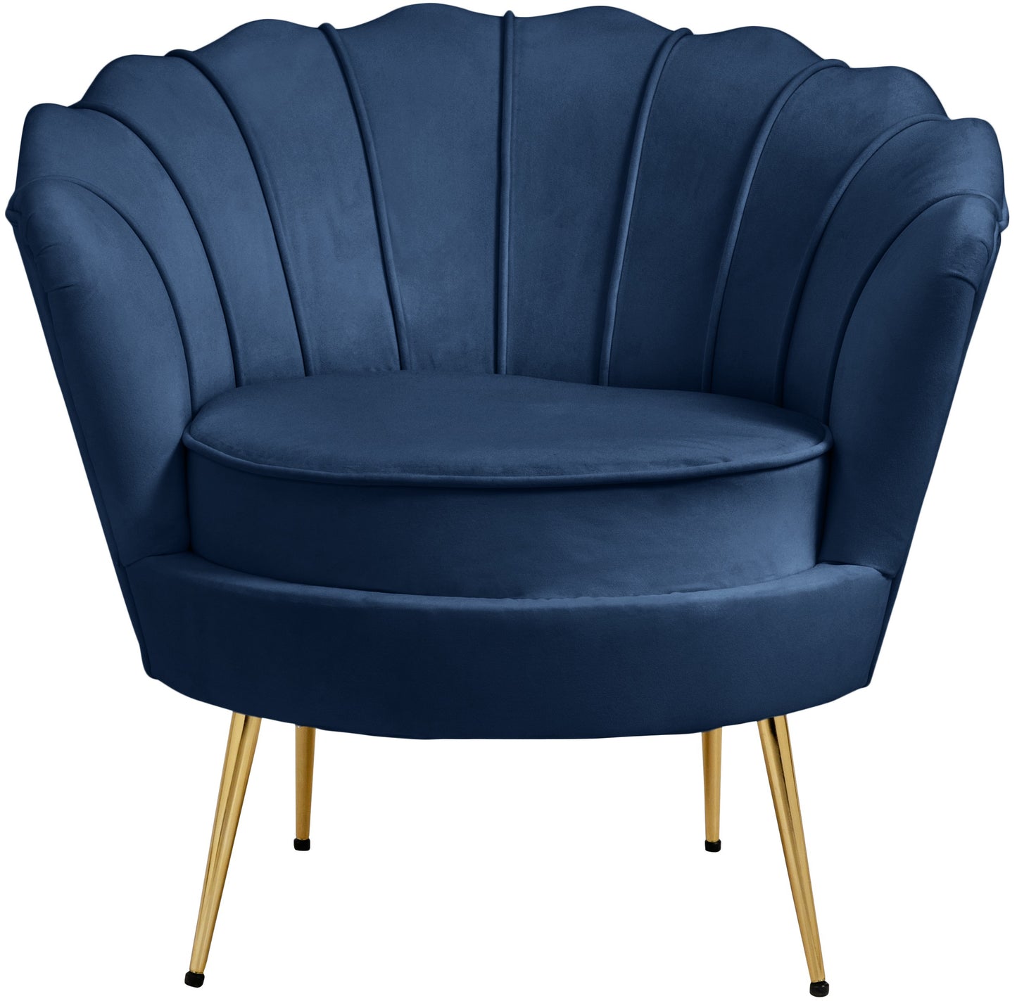 alessio navy velvet chair c