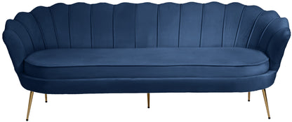 Alessio Navy Velvet Sofa S