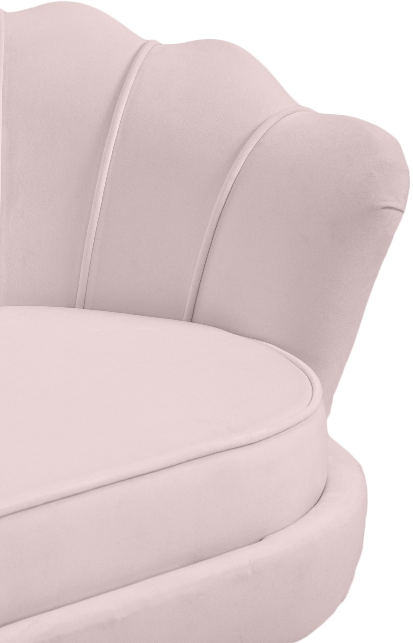 alessio pink velvet chair c