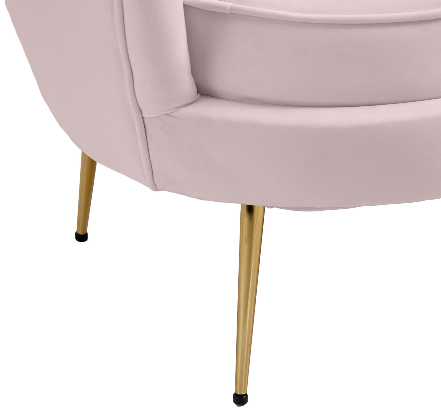 alessio pink velvet chair c