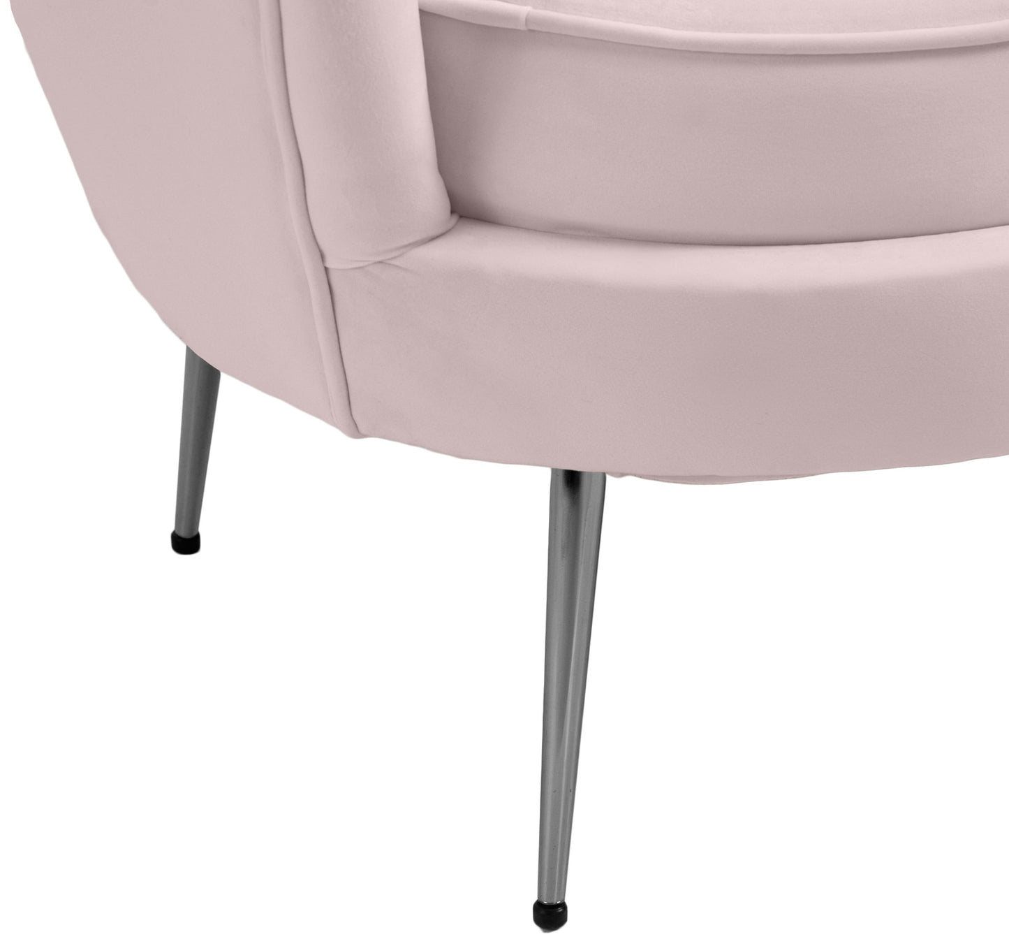 alessio pink velvet chair c