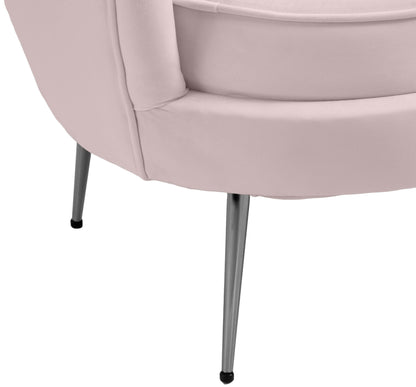 Alessio Pink Velvet Chair C