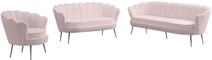 Alessio Pink Velvet Chair C