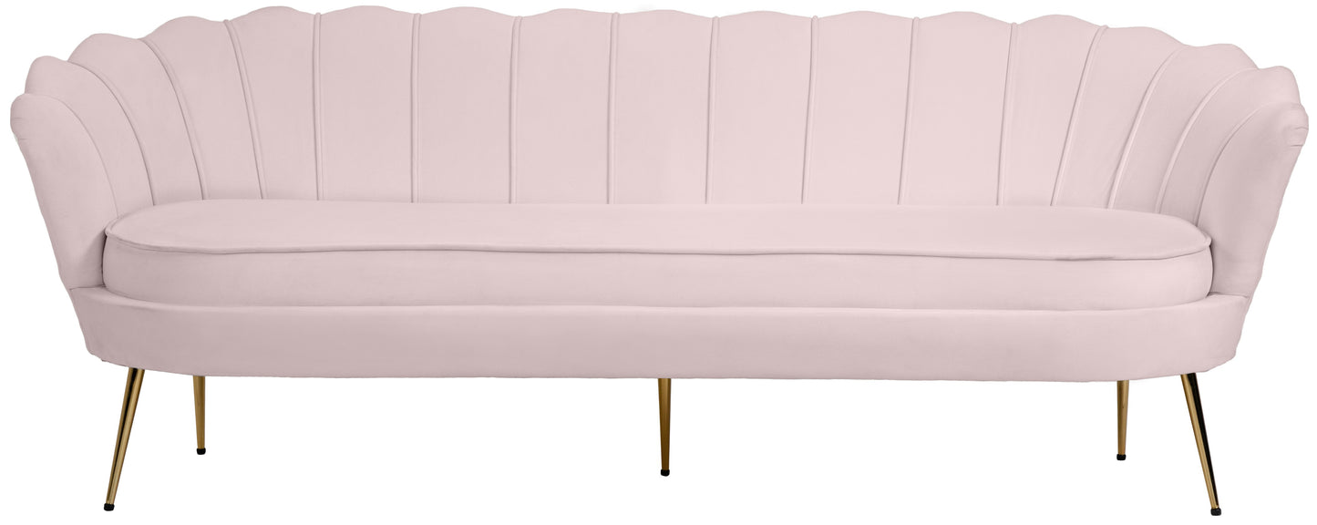 alessio pink velvet sofa s