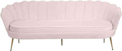 Alessio Pink Velvet Sofa S