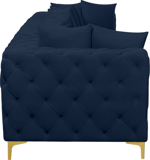 Westmount Navy Velvet Modular Sofa S138