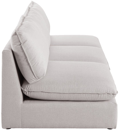 Winston Beige Durable Linen Textured Modular Sofa S120A