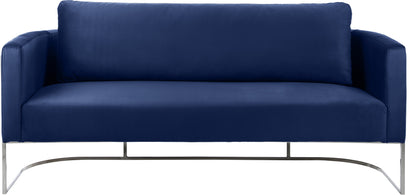 Geneva Navy Velvet Sofa S