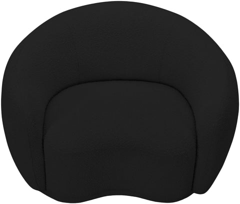 Sawyer Black Boucle Fabric Chair C