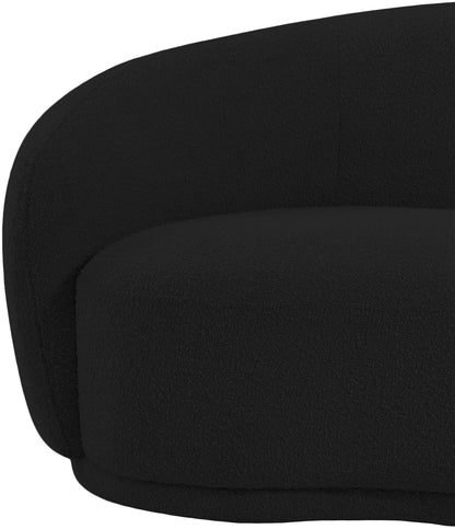 Sawyer Black Boucle Fabric Chair C