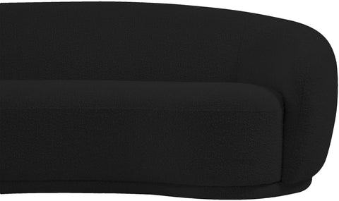 Sawyer Black Boucle Fabric Sofa S