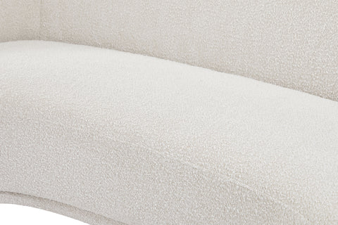Sawyer Cream Boucle Fabric Sofa S