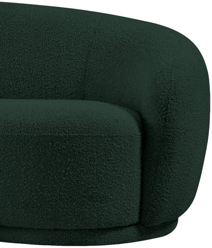 Sawyer Green Boucle Fabric Chair C