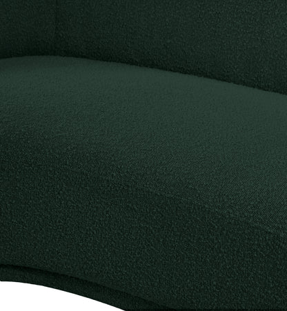 Sawyer Green Boucle Fabric Chair C