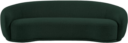 Sawyer Green Boucle Fabric Sofa S