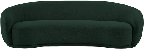 Sawyer Green Boucle Fabric Sofa S
