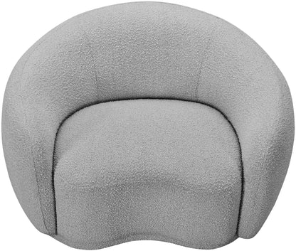 Sawyer Grey Boucle Fabric Chair C