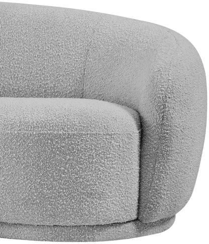 Sawyer Grey Boucle Fabric Chair C