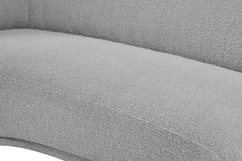Sawyer Grey Boucle Fabric Sofa S
