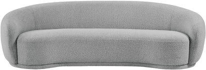 Sawyer Grey Boucle Fabric Sofa S