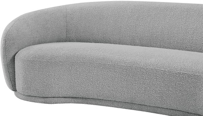 Sawyer Grey Boucle Fabric Sofa S