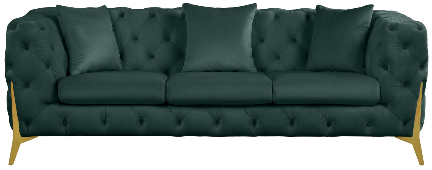 bristol green velvet sofa s