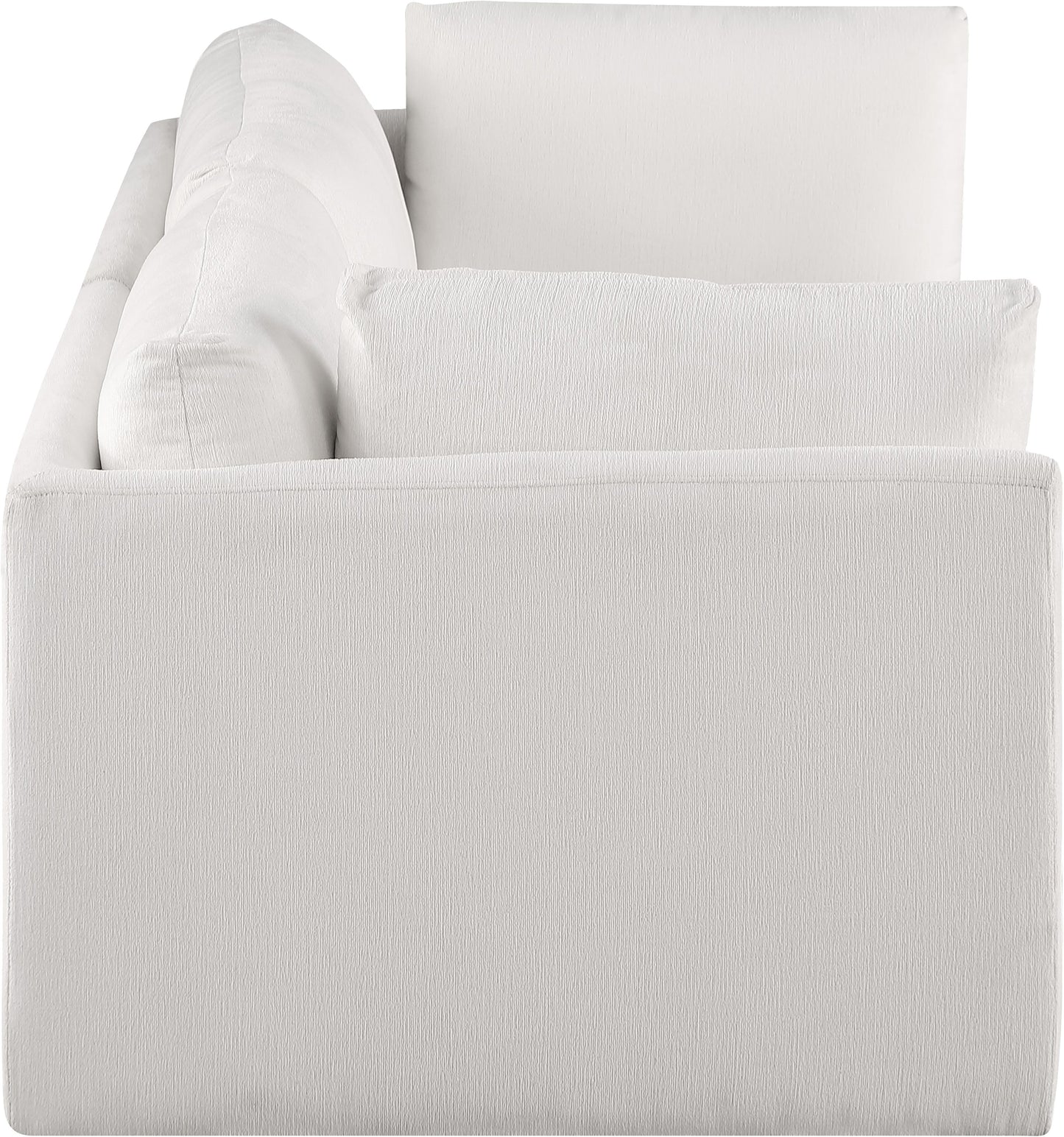 gibson cream polyester fabric modular sofa s76b