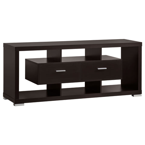 Martina 2-drawer Engineered Wood 59" TV Stand CappuccinoCappuccino