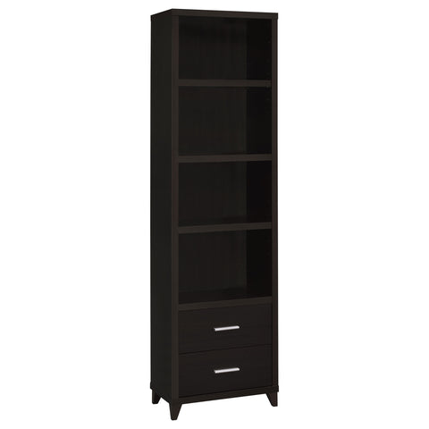 Burkhart 4-piece 60" TV Entertainment Center CappuccinoCappuccino