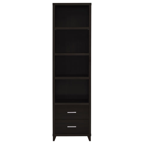 Burkhart 4-piece 60" TV Entertainment Center CappuccinoCappuccino