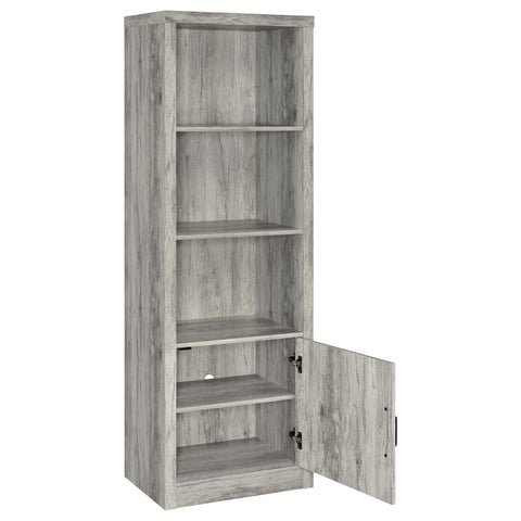 Nala 3-Piece TV Entertainment Center Fits 75-Inch TVs Grey Driftwood