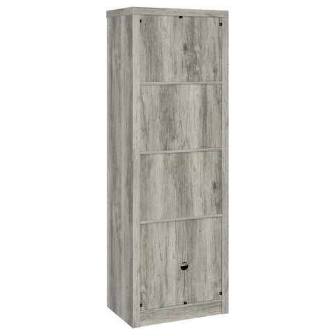 Nala 3-Piece TV Entertainment Center Fits 75-Inch TVs Grey Driftwood