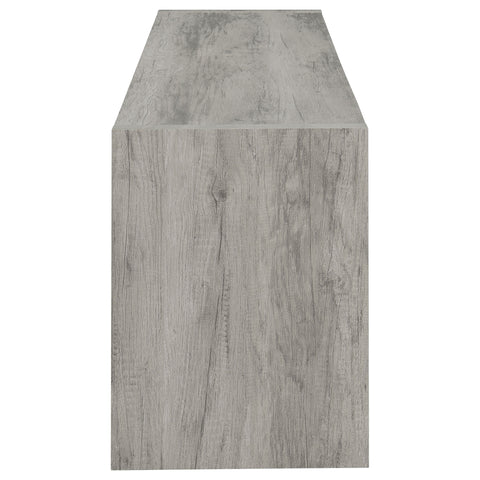 Oswego 2-door Engineered Wood 71" TV Stand Grey DriftwoodGrey Driftwood