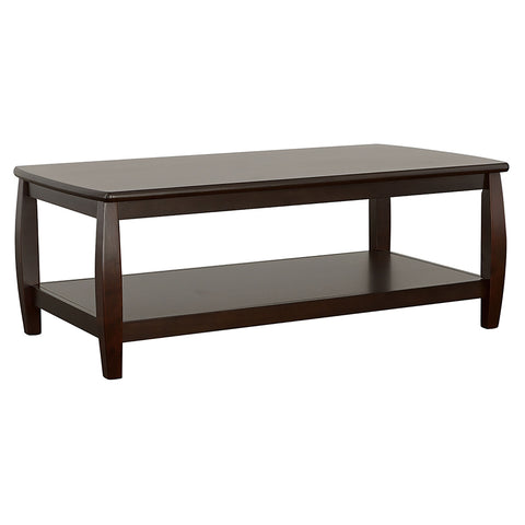 Arkell 2-piece Rectangular Wood Coffee Table Set Espresso