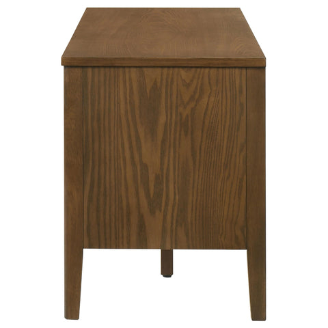 Knox 63-inch 2-door TV Stand Media Console Dark Brown