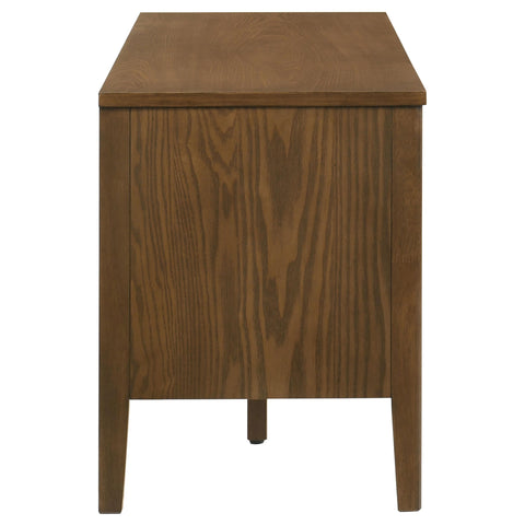 Knox 63-inch 2-door TV Stand Media Console Dark Brown