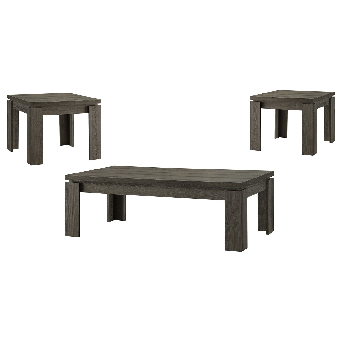 3 pc coffee table set