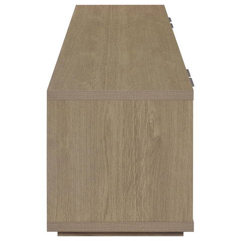 Baldacci 4-Door TV Stand for TVs up to 85 Inches Latte