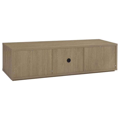 Baldacci 4-Door TV Stand for TVs up to 85 Inches Latte